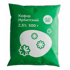 Кефир Ирбитский 500г 2,5 %