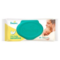 Салфетки влажные New Baby Sensitive Памперс 54 шт