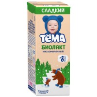 Биолакт кисломолочный сладкий Тема 208г 3,2%