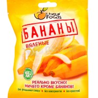 Бананы вяленые Natur Foods 100гр