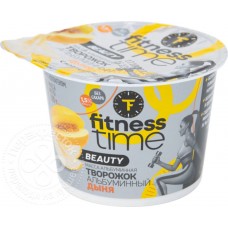 Творожок альбуминный дыня Fitness time 100 гр 1,5%