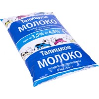 Молоко пастеризованное Талицкое 1л 3,5 -4%