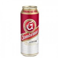 Пиво Gambrinus Premium светлое 0,5л 5,2%