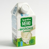 Молоко соевое Здоровое Меню 0,5л 2,4%