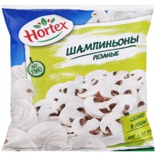 Шампиньоны резаные замороженные Hortex 400г