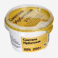 Сметана Ирбитская 200 гр 20 %