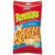 Чипсы соломкой с солью Pomsticks 100 гр