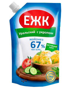 Майонез ежк. Майонез ЕЖК Провансаль Уральский с укропом 67 дой-пак 350 мл. Майонез Провансаль 67% 350мл Уральский с укропом. ЕЖК Провансаль Уральский с укропом 67 % 350 мл. Майонез ЕЖК Уральский.